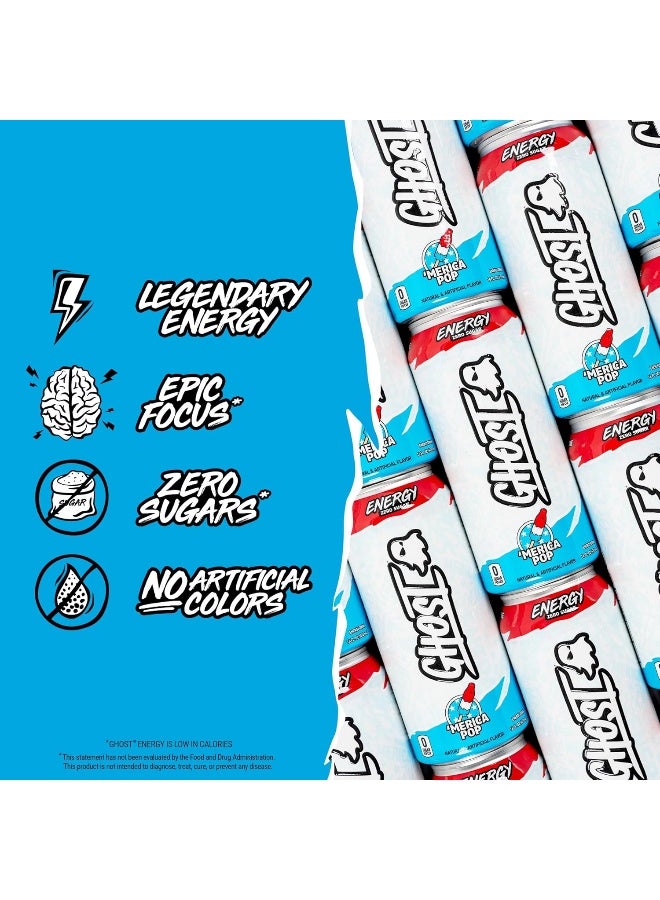 Ghost مشروب الطاقة GHOST ENERGY x FAZE CLAN (FAZE POP) - خالي من السكر قبل التمرين - Image 5